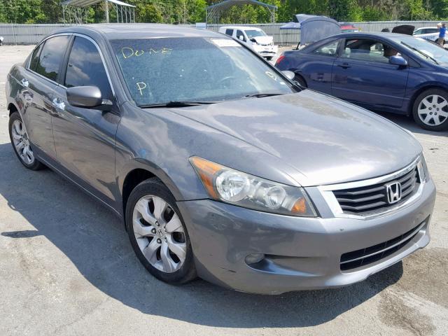 1HGCP36819A014182 - 2009 HONDA ACCORD EXL GRAY photo 1