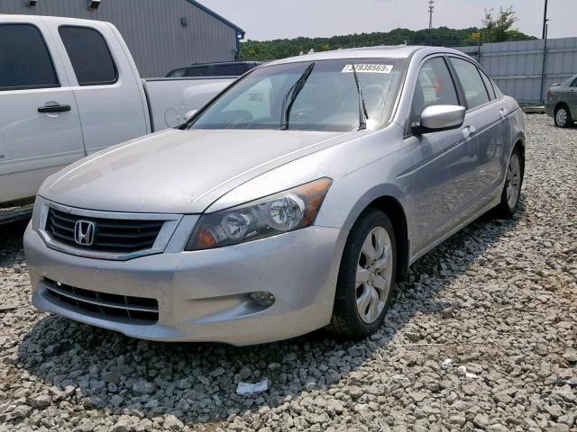 1HGCP36878A073512 - 2008 HONDA ACCORD EXL SILVER photo 2