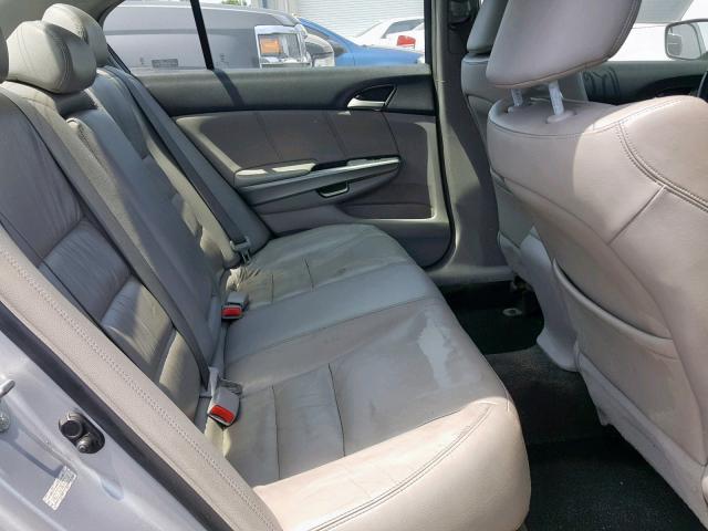 1HGCP36878A073512 - 2008 HONDA ACCORD EXL SILVER photo 6