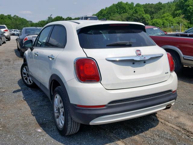 ZFBCFYBT1GP372761 - 2016 FIAT 500X EASY WHITE photo 3