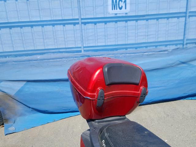 L5YTCKPA981209654 - 2008 YAMAHA SCOOTER RED photo 9