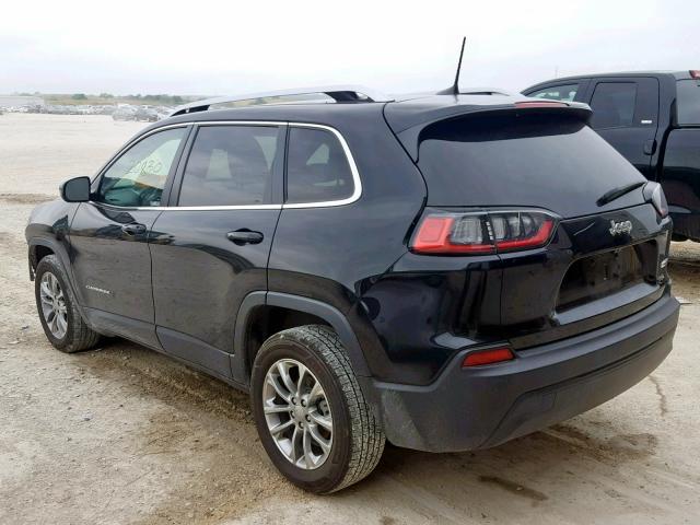 1C4PJLLB1KD226327 - 2019 JEEP CHEROKEE L BLACK photo 3