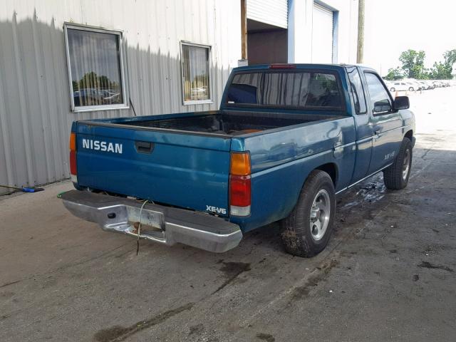 1N6HD16S4SC452263 - 1995 NISSAN TRUCK KING TURQUOISE photo 4