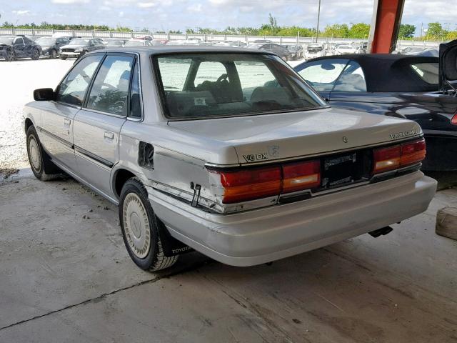 4T1VV21E2MU066489 - 1991 TOYOTA CAMRY DLX GRAY photo 3