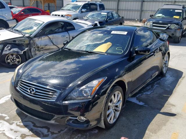 JN1CV6FE7BM953775 - 2011 INFINITI G37 BASE BLACK photo 2