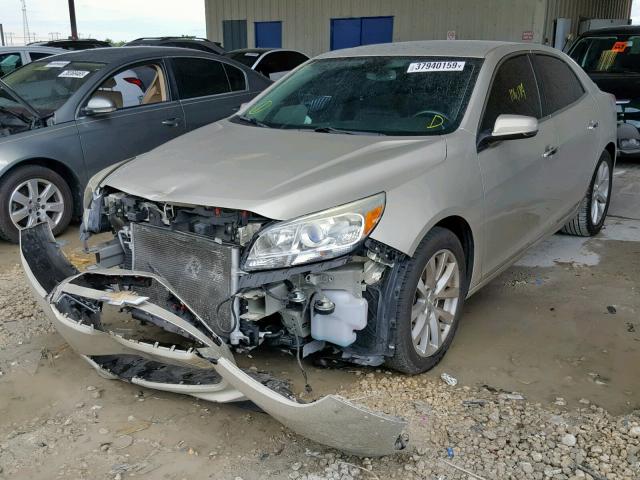 1G11H5SA8DF320260 - 2013 CHEVROLET MALIBU LTZ თაფლისფერი ფოტო 2