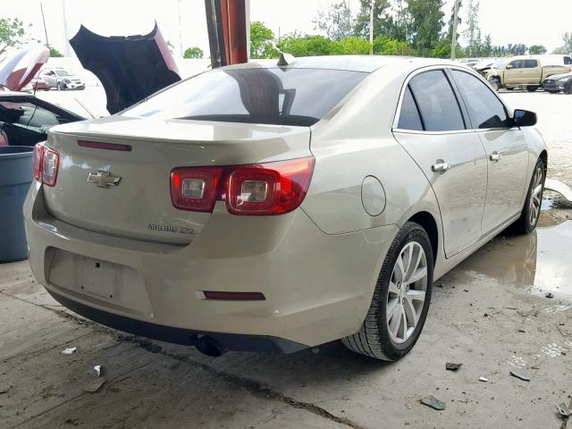 1G11H5SA8DF320260 - 2013 CHEVROLET MALIBU LTZ თაფლისფერი ფოტო 4