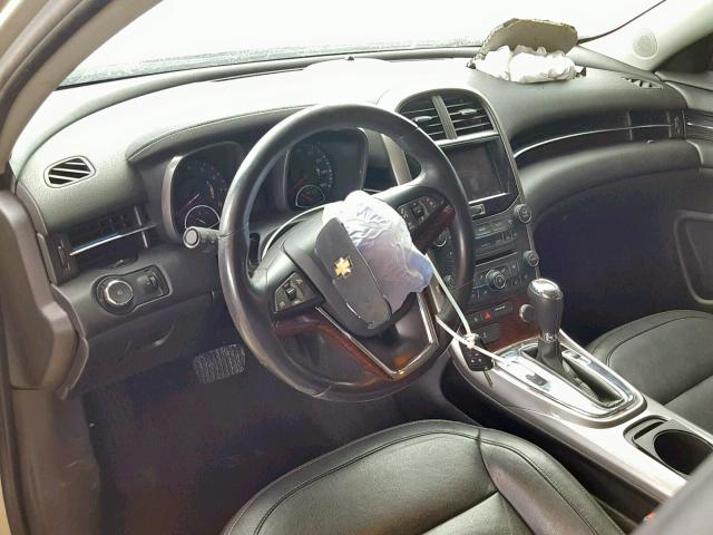 1G11H5SA8DF320260 - 2013 CHEVROLET MALIBU LTZ თაფლისფერი ფოტო 9