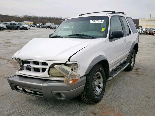 1FMYU22X7XUC47883 - 1999 FORD EXPLORER WHITE photo 2