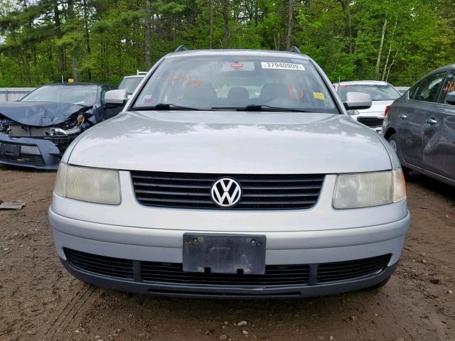 WVWNA63BXXE499244 - 1999 VOLKSWAGEN PASSAT GLS BLUE photo 9