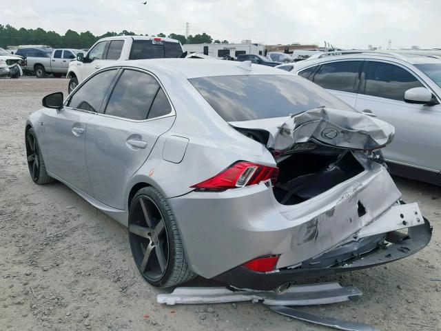 JTHBE1D23E5011949 - 2014 LEXUS IS 350 GRAY photo 3