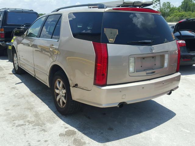 1GYEE637460188530 - 2006 CADILLAC SRX GOLD photo 3