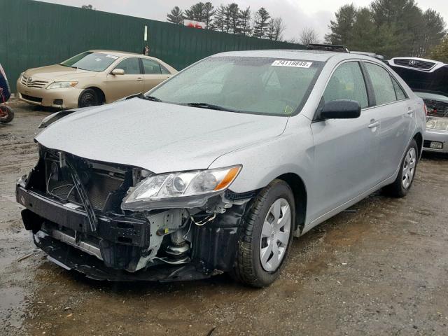 4T1BE46K37U094349 - 2007 TOYOTA CAMRY NEW SILVER photo 2