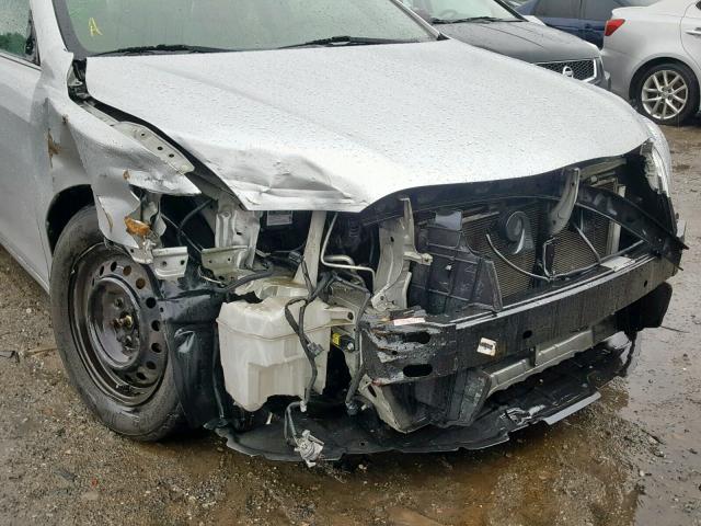 4T1BE46K37U094349 - 2007 TOYOTA CAMRY NEW SILVER photo 9