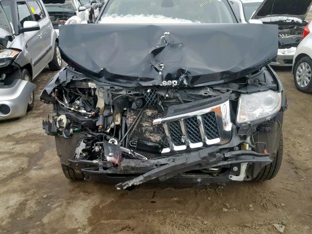 1C4RJFCTXDC644641 - 2013 JEEP GRAND CHER BLACK photo 7