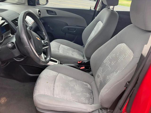 1G1JA6SG8F4201704 - 2015 CHEVROLET SONIC LS RED photo 5