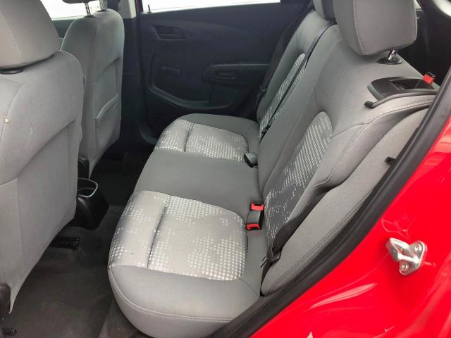 1G1JA6SG8F4201704 - 2015 CHEVROLET SONIC LS RED photo 6