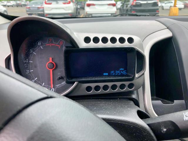 1G1JA6SG8F4201704 - 2015 CHEVROLET SONIC LS RED photo 8