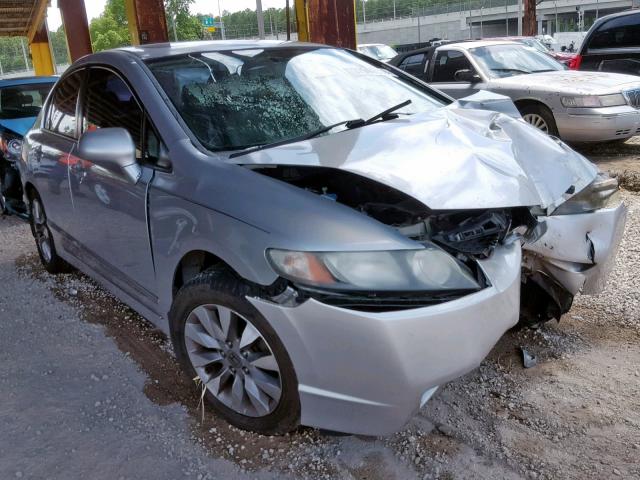 2HGFA1F94AH314901 - 2010 HONDA CIVIC EXL SILVER photo 1