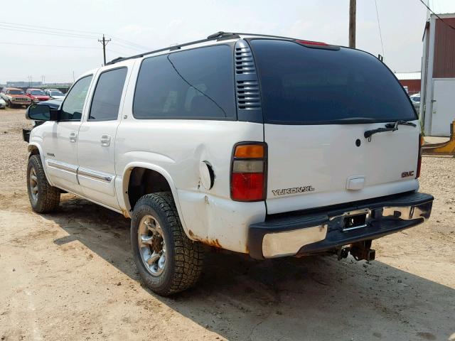 3GKGK26G05G171847 - 2005 GMC YUKON XL K WHITE photo 3