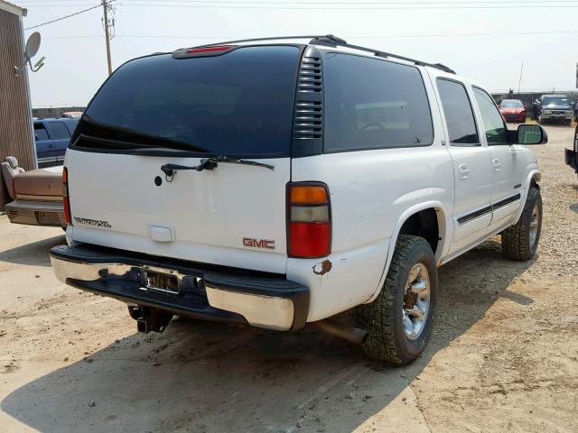 3GKGK26G05G171847 - 2005 GMC YUKON XL K WHITE photo 4