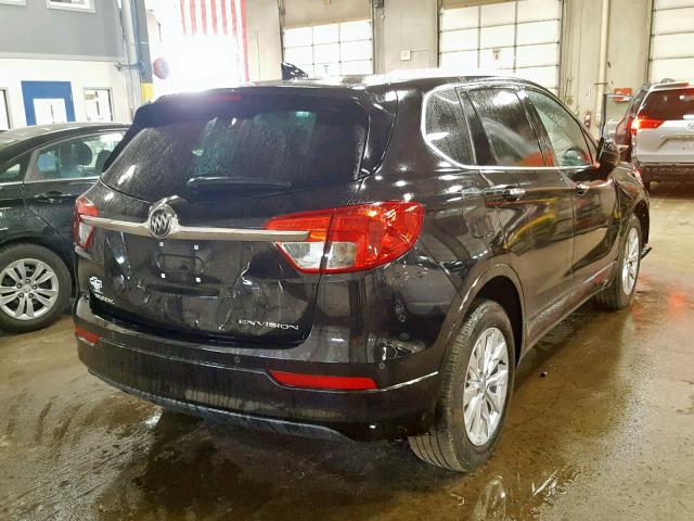 LRBFX1SA8JD015971 - 2018 BUICK ENVISION E შავი ფოტო 4