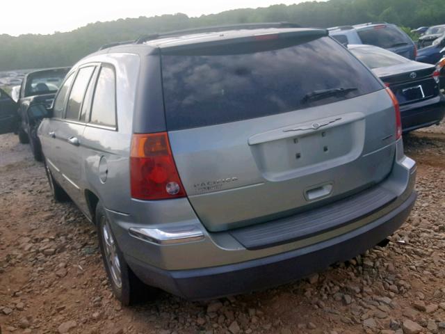 2C8GF68414R564662 - 2004 CHRYSLER PACIFICA GRAY photo 3