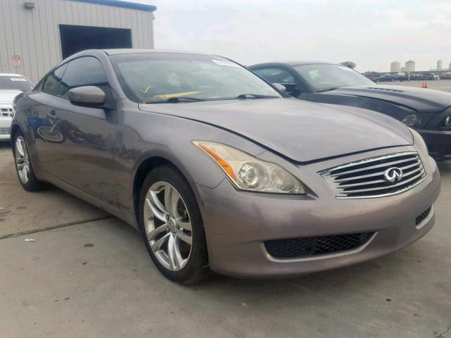 JNKCV64E19M603695 - 2009 INFINITI G37 BASE SILVER photo 1