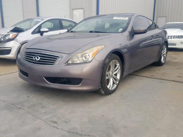 JNKCV64E19M603695 - 2009 INFINITI G37 BASE SILVER photo 2