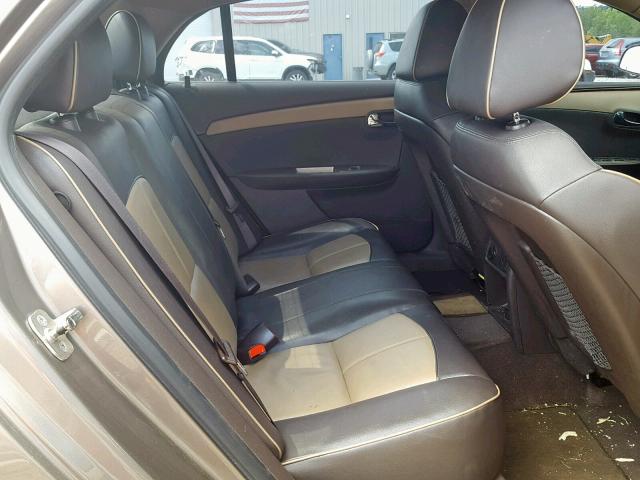 1G1ZE5E14BF231905 - 2011 CHEVROLET MALIBU LTZ ნაცრისფერი ფოტო 6
