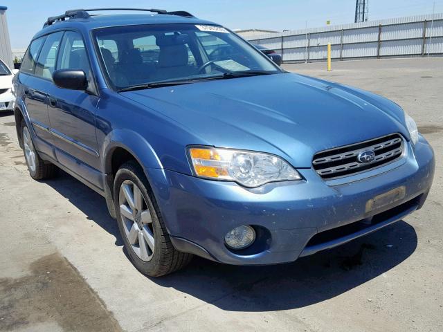 4S4BP61C176300116 - 2007 SUBARU LEGACY OUT BLUE photo 1