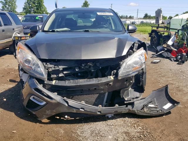 JM1BL1S5XA1144259 - 2010 MAZDA 3 S GRAY photo 9