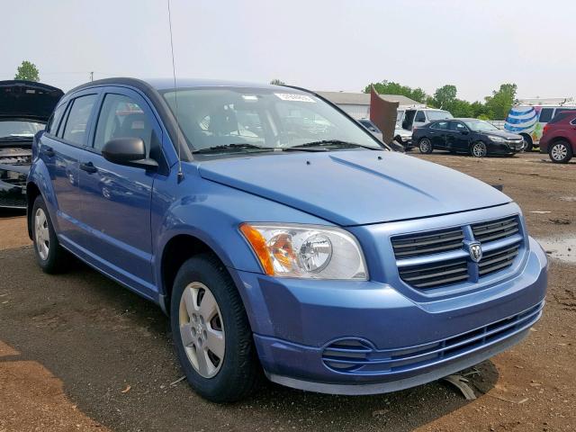 1B3HB28B67D364569 - 2007 DODGE CALIBER BLUE photo 1