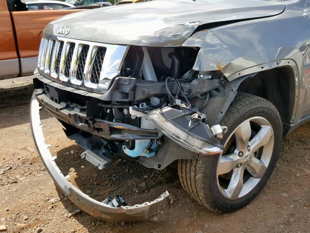 1J4RR6GT0BC578921 - 2011 JEEP GRAND CHER GRAY photo 9