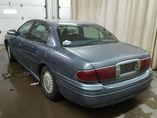 1G4HP54K914214000 - 2001 BUICK LESABRE CU BLUE photo 3