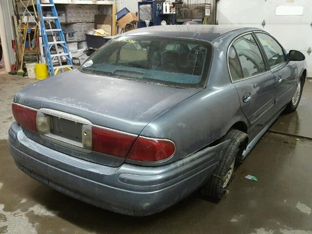 1G4HP54K914214000 - 2001 BUICK LESABRE CU BLUE photo 4