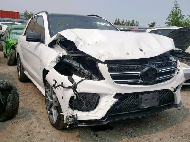 4JGDA5GB7JB108040 - 2018 MERCEDES-BENZ GLE 400 4M WHITE photo 1