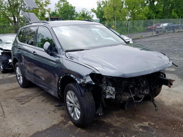 3VV2B7AX2KM027886 - 2019 VOLKSWAGEN TIGUAN SE GRAY photo 1