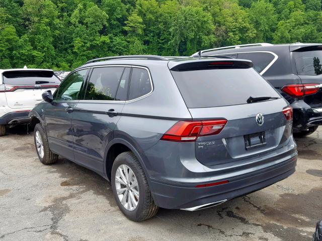 3VV2B7AX2KM027886 - 2019 VOLKSWAGEN TIGUAN SE GRAY photo 3