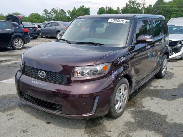 JTLKE50E391061969 - 2009 TOYOTA SCION XB 紫色 照片 2
