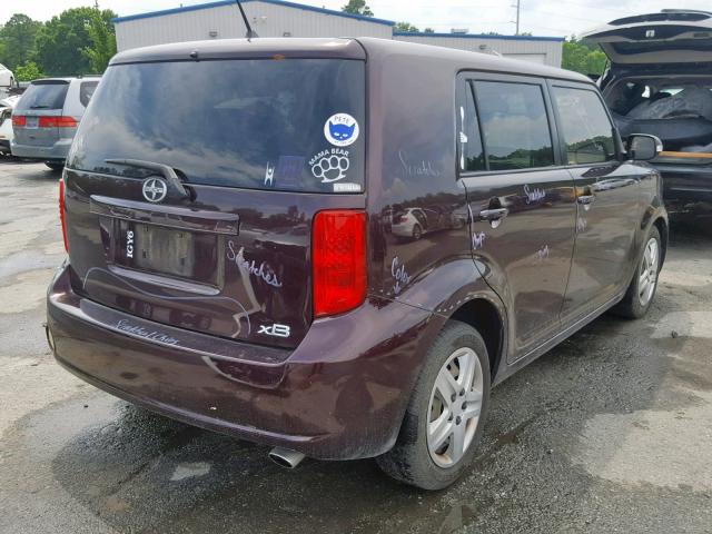 JTLKE50E391061969 - 2009 TOYOTA SCION XB 紫色 照片 4