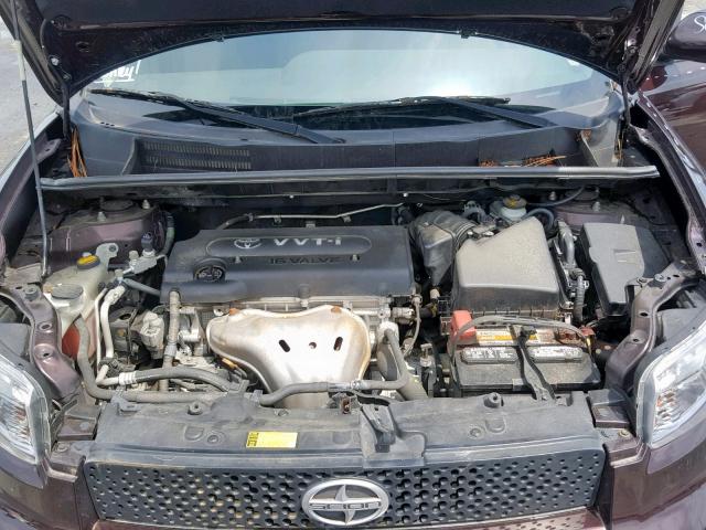 JTLKE50E391061969 - 2009 TOYOTA SCION XB 紫色 照片 7