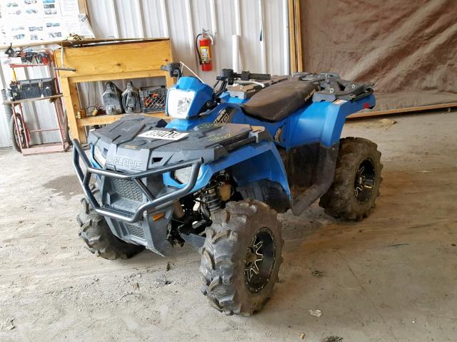 4XASEA57XHA072651 - 2017 POLARIS SPORTSMAN BLUE photo 2