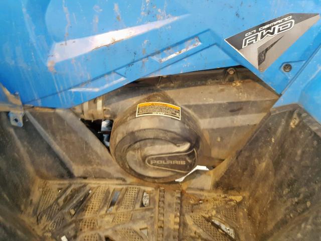 4XASEA57XHA072651 - 2017 POLARIS SPORTSMAN BLUE photo 7