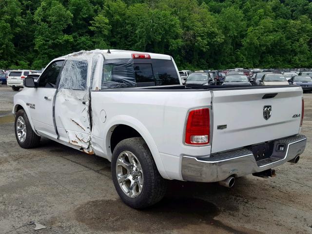 1C6RR7VT8JS162612 - 2018 RAM 1500 LARAM WHITE photo 3