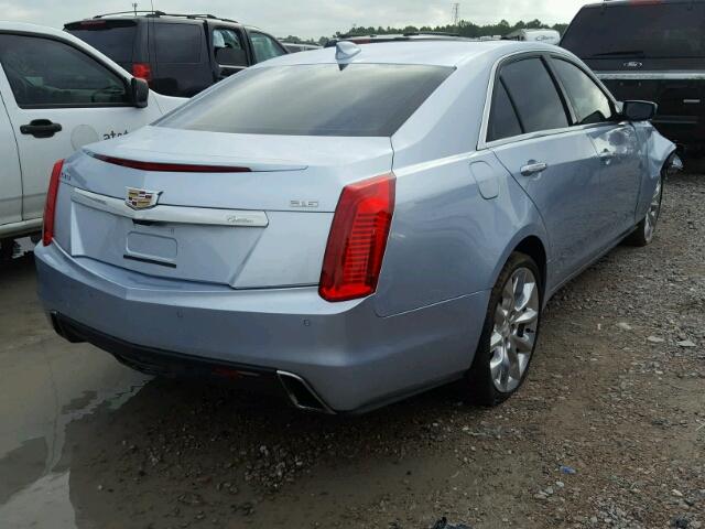 1G6AS5SS6H0135475 - 2017 CADILLAC CTS PREMIU SILVER photo 4