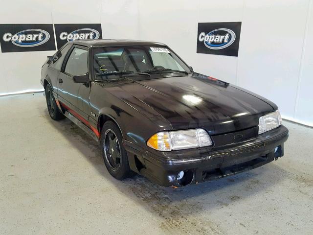 1FACP42EXLF116127 - 1990 FORD MUSTANG GT BLACK photo 1