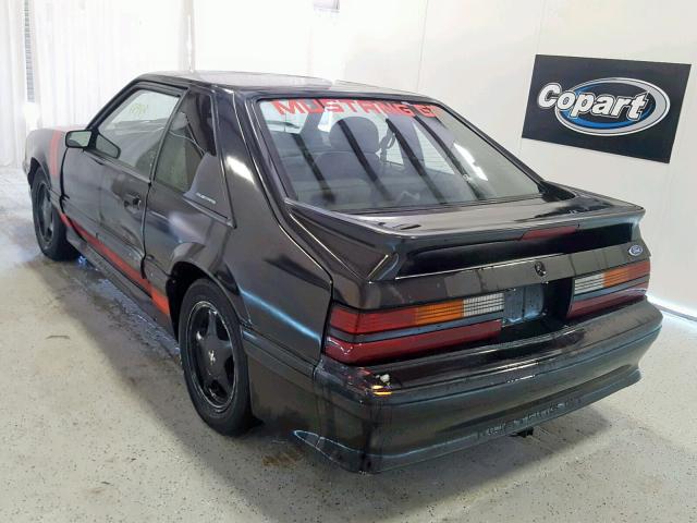 1FACP42EXLF116127 - 1990 FORD MUSTANG GT BLACK photo 3