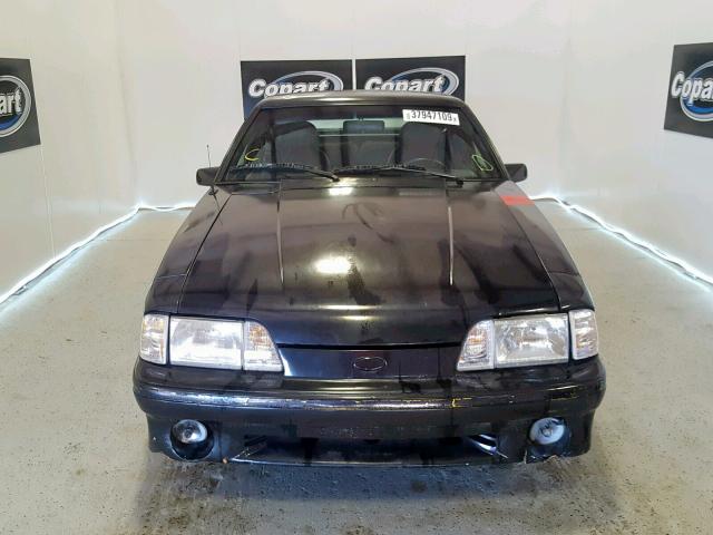1FACP42EXLF116127 - 1990 FORD MUSTANG GT BLACK photo 9