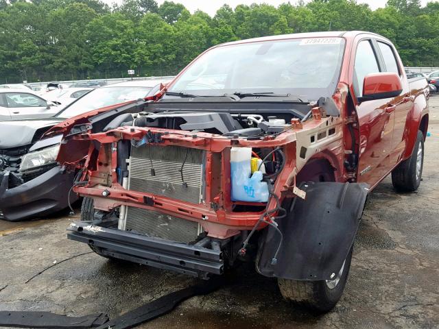 1GCGSCE39G1363513 - 2016 CHEVROLET COLORADO L RED photo 2